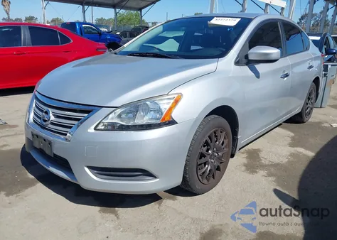 2014 Nissan Sentra Sv from USA, damaged, VIN 3N1AB7AP4EY310493